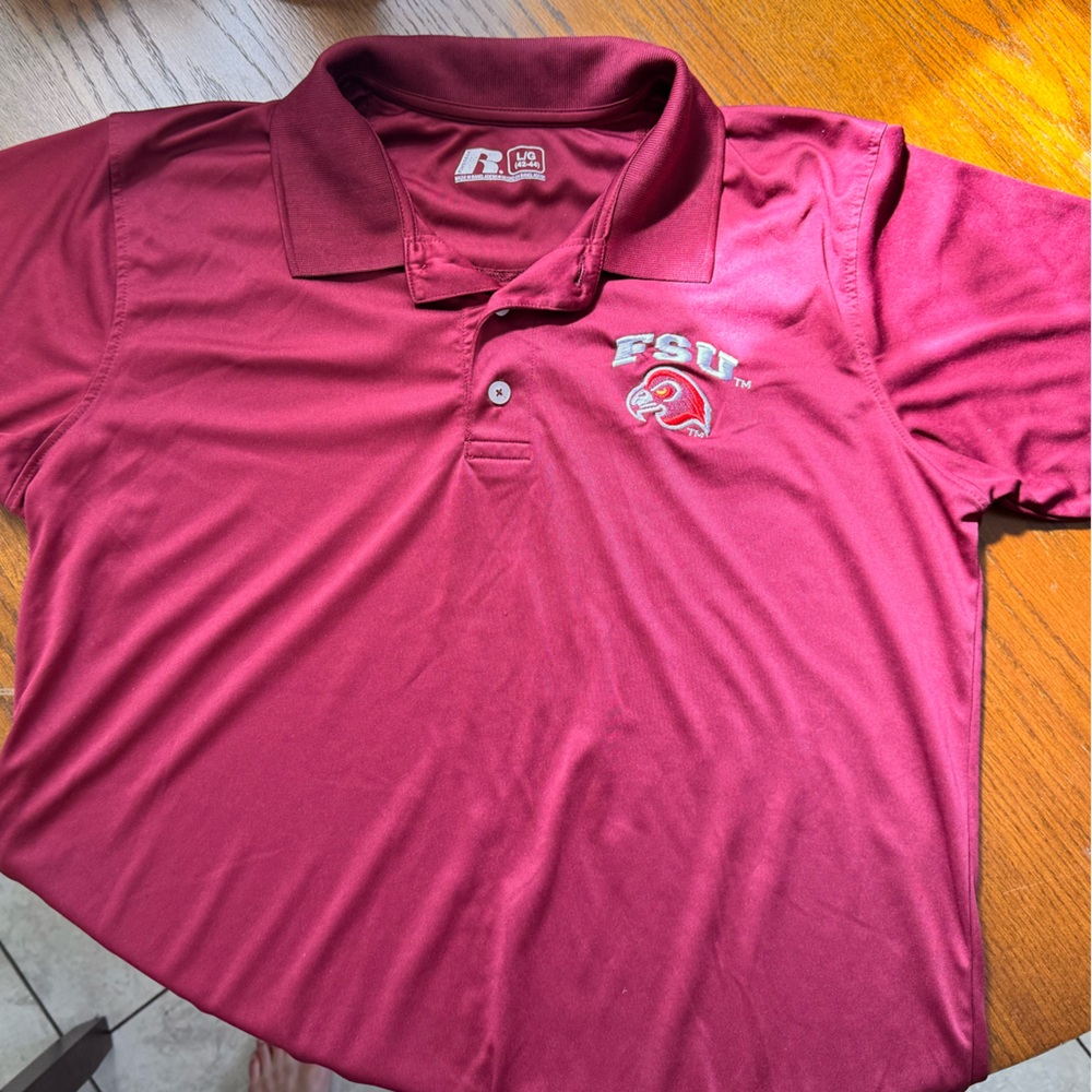Vintage FSU Maroon L/XL Polo Shirt